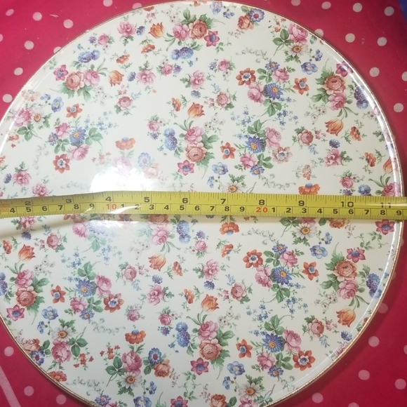 VINTAGE PHILA SUSSEX CHERRY CHINTZ GERMANY FLORAL - Picture 4 of 6